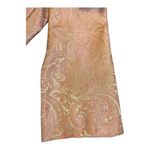 Laundry by Shelli Segal Blazer Jacket Pink Gold Paisley Brocade Career Size 6 Photo 9