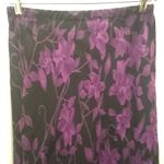 FINAL MARKDOWN Ladies' Carole Little Lined Floral Skirt (4) Photo 1