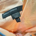 Maggy London  Midi Maxi Dress, Floral Sleeveless Halter Spring lined, size 14 Photo 9