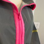 Terez  Glow Gear Women’s Reflective Trim Peplum Windbreaker Jacket Size Large EUC Photo 6