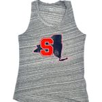 NCAA Syracuse University Orange Women's Tank Top in Steel Grey, Medium Gray Photo 1