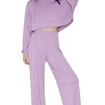 Nasty Gal  Super Cozy Lounge Set in Mauve Photo 0