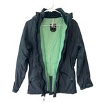 The North Face Women Blue Teal Insulated Hooded HyVent Jacket Size Small - EUC Photo 3