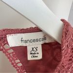 Francesca's Collections Lace Mini Dress in Dusty Rose Size XS Photo 8