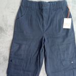 Knox Rose ‎ Women Medium Cropped Cuffed Blue Pants Photo 5