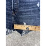 Levi's Premium 501 Size 28 Button Fly Distressed Denim High Rise Jean Shorts Photo 9