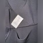 Black Halo NWOT Lena art deco panels Sheath strapless Dress black sz 4 Photo 6