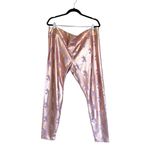 Disney NWT  PARKS COPPER METALLIC PINK MICKEY MOUSE STRETCH LEGGINGS Photo 5