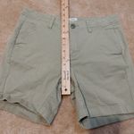 L.L.Bean Favorite Fit Olive Green Shorts Size 4 Regular Organic Cotton Spandex Photo 6