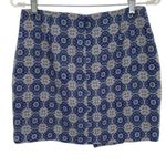 Mango Womens Mini Wrap Skirt Blue Mandala Print Bohemian Photo 7