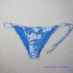 NEW Rhythm. Leila Tie Side Hi Cut Pant in Whisper Blue, size L Blue Size L Photo 2