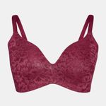 KNIX Lace WingWoman Wireless Contour Bra in Red Velvet Limited Edition Size 7+ Photo 1