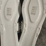 Lauren Lorraine Glittery White Sandals with Silver Studs Size 11 Photo 2