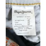 Pepe Jeans  London Vintage 1973 Womens 27 Embroidered Thick Stitch Pockets Y2K Photo 6