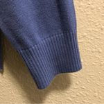 Rachel Zoe  “Weekend” lightweight hoodie sweater Periwinkle M Photo 4