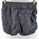 Faherty  Arlie Linen Pull On Elastic Knit Waistband Comfort Shorts Faded Black S Photo 6