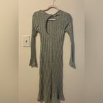 Anthropologie  Blue-Green Long Sleeve Dress Photo 4