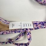Elle NWT  Bikini Set Purple Floral Swimwear Size B80/L Photo 8