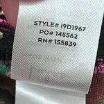 Lulus Make a Move Black Satin Floral Jacquard Asian Whimsical Goth Midi Dress L Size L Photo 5