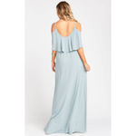 Show Me Your Mumu  Caitlin Maxi Dress Silver Sage XS NWT Photo 8