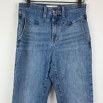 Madewell ‎ Jeans Women's 26 Blue Denim Medium Wash Slim Demi-Bootcut Leg Casual Photo 2