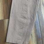 White House | Black Market Designer WHBM Skimmer Stretch Ankle Straight Legged Brown Casual Denim Jeans 12 Photo 4