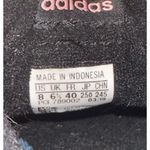 Adidas  Continental 80 Women Black Leather Pink Accent Sneakers Shoes Size 8 Photo 6