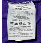 Nike NWOT Women's Louisiana State University Short Sleeve V-neck Tee Purple M Photo 9