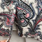 Ann Taylor  Women's Paisley Print Knee Length Pencil Skirt Size 8- flaw Photo 7