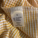 PacSun  Size Small Yellow Gingham Women's Teen Girl Crop Shirt New with tag NWT Photo 4