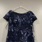 La Femme 29961 Navy Sequin Gown 6 Photo 3