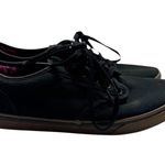 Vans Black Canvas Low Top Classic Sneakers Women’s Size 7.5 Photo 0