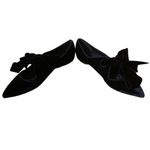 Tory Burch NIB Clara Oversized Bow Velvet Flats US 6.5 Photo 4