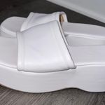 White Platform Sandal Size 8.5 Photo 0