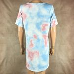 JENNI Intimates Sky Tie Dye Short Sleeve Pajama Dress NEW MEDIUM Photo 1