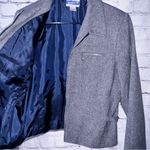 Pendleton ‎ Vintage 90’s Women’s Black Houndstooth Wool Knockabout Jacket Size 12 Photo 2