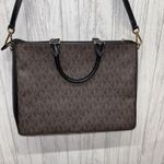 Michael Kors  Large Jessie Bag Brown Black EUC Photo 5