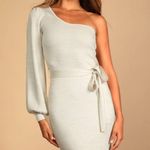 Lulus One-Shoulder Sweater Dress Photo 1