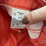 American Apparel High Rise Shorts watermelon coral boho beach size 25 womens Photo 2