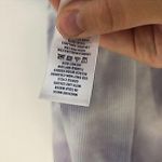 Splendid NEW NWT  Tie Dye Thermal Long Sleeve Sweatshirt Purple White Crewneck S Photo 8