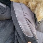 Marmot Black Montreal Long Down Puffer Jacket Faux Fur Hood S 700 Fill Photo 3