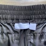 NEW YORK & COMPANY Wide Leg Pant Womens Sz Medium Black Floral Trim Elastic Back Photo 3