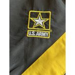 Vintage U.S. Army Windbreaker Jacket Size Small Military Yellow Black USA Zip. Photo 2