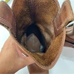 Gianni Bini  Womens 10M Brown Leather Harness Heel Boots Equestrian Boho Dressy Photo 9