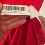 Quince 100% Organic Cotton Gauze Tiered Maxi Dress Wild Cherry Size L Red Size L Photo 9