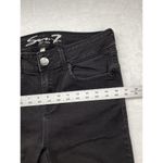 Seven7 Womens Size 12 Fawn Black Mid Rise Legging booty shaper Skinny Leg Jeans Photo 2