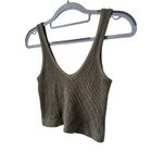Urban Outfitters  Gray Ribbed Tank Top - Large Photo 3