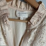 Sézane Sezane Maxi Long-Sleeve Soraya Linen- Blend Dress FR36/US4 Photo 11