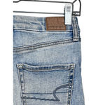 American Eagle Super Stretch Curvy Hi-Rise Shortie Shorts Size 0 Lace Pockets Photo 6