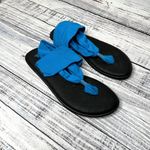 Sanuk  Yoga Sling 2 Aqua Blue Sandal Size 10 Photo 2